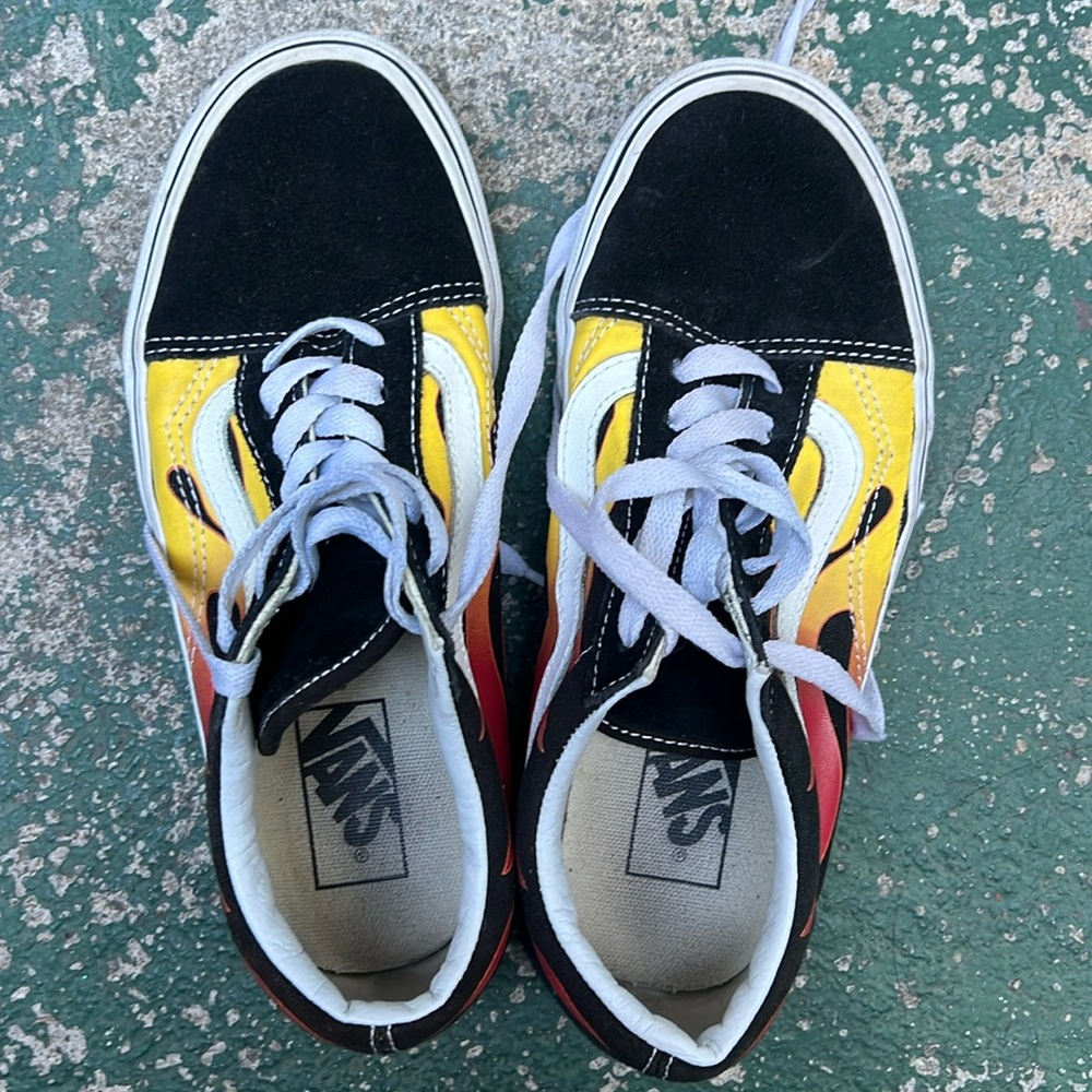 Vans Flames Shoes